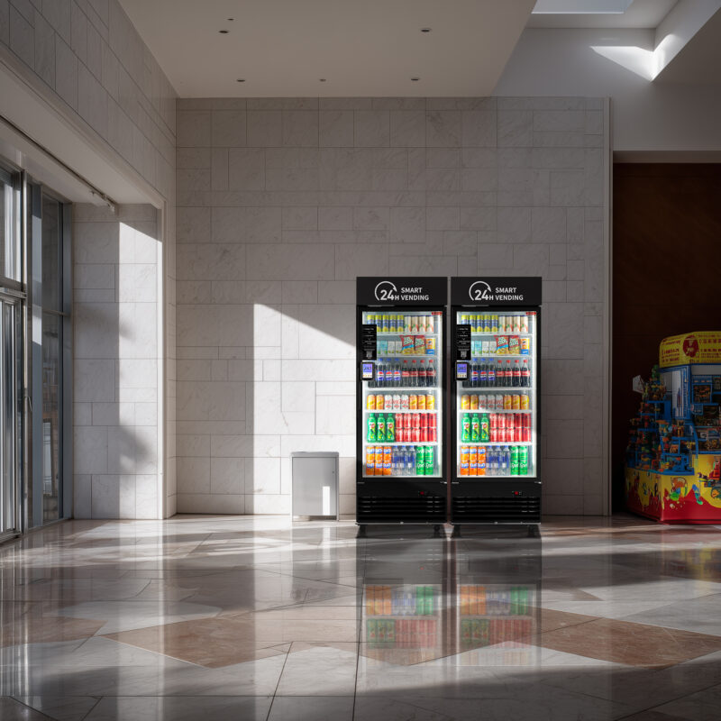 Office lobby vending machine